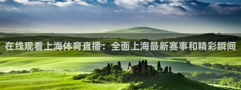 在线观看上海体育直播：全面上海最新赛事和精彩瞬间